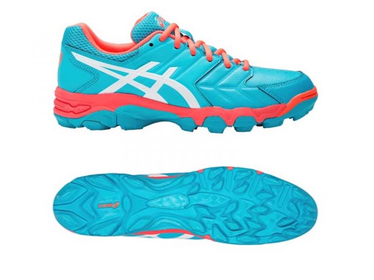 Asics Ladies Gel Blackheath 6 AQUARIUM/WHITE/FLASH CORAL | The Online Sports Shop