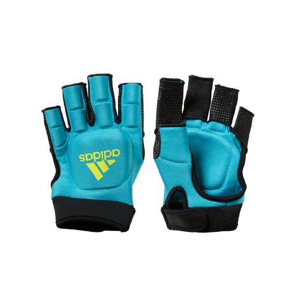 Adidas Hockey Gloves – Aqua/Yellow | The Sports